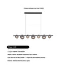 Axyaa Minimalist Long Strip Pendant Light for Full Spectrum Bar Lighting