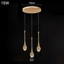 Axyaa Bubble Crystal Pendant Lights - Stylish Indoor Hanging Lamp