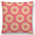 Axyaa Chocolate Candy Donuts Ice Cream Cushion Cover Party Throw Pillow Case