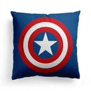 Axyaa European Beige Flag Pillow Cover - 45x45, British Style, Mediterranean Influence