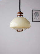 Axyaa Solid Wood Designer Chandelier: Modern Medieval Retro Style Dining Table Pendant Lamp