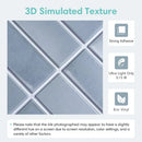 Axyaa 3D Peel and Stick Kitchen Tile Backsplash 10pcs 30x30cm 3D Tile Sticker