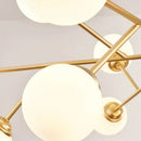 Axyaa Nordic Molecular Chandelier for Stylish Dining Room and Living Space