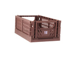 Axyaa Foldable Plastic Storage Basket for Stationery, Cosmetics, Toys & Makeup