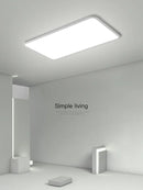 Axyaa Modern Round LED Dimmable Ceiling Light for Bedroom and Study Room