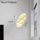 Axyaa Circular LED Pendant Light - Modern Minimalist Design for Home Décor.