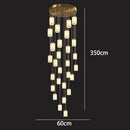 Axyaa Modern LED Pendant Chandeliers for Living Room – Indoor Staircase Hanging Light