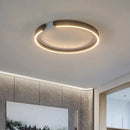 Axyaa Modern C-shaped Bedroom Ceiling Light for Minimalist Spaces