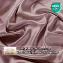 Axyaa Mulberry Silk Flat Bed Sheet – Ultra Soft Luxury Top Sheets Bed Linen