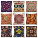 Axyaa Boho Paisley Floral Navajo Geometric Fantasy Pillowcase Suite.