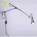 Axyaa Swing Arm LED Wall Lamp Bauhaus Design for Bedroom Study Cafe