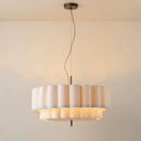 Axyaa Nordic Wabi Sabi Fabric Pendant Lamp Chandelier for Home Decor Lighting.