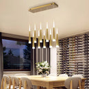 Axyaa Modern Chandelier Pendant for Elegant Dining Room Lighting.