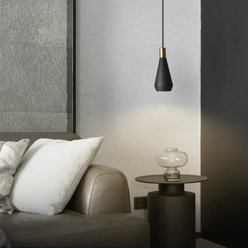 Axyaa Black Metal Luxury Pendant Lamp for Modern Home Decor