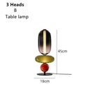 Axyaa Nordic Glass Table Lamp - LED Decor Lighting for Home and Exhibition