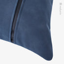 Axyaa Nordic Square Leather Cushion Pillow Blue Black Luxury Sofa Bedroom Décor