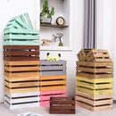 Axyaa Vintage Wooden Frame Storage Boxes Set of 4