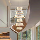 Axyaa Modern LED Chandelier Pendant Ceiling Light for Indoor Dining Room