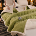 Axyaa Winter Velvet Blanket | Cozy & Weighted | Single/Double Bed Size