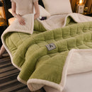 Axyaa Winter Velvet Blanket | Cozy & Weighted | Single/Double Bed Size
