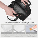 Axyaa Sakura Cherry Blossoms Insulated Lunch Bag: Reusable Thermal Cooler for Work, School, Picnic