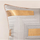 Axyaa Geometric Pattern Throw Pillowcase: Elegant Home Decor Cushion Cover 45X45