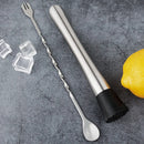 Axyaa Stainless Steel Cocktail Shaker Set with Stand