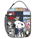 Axyaa Cartoon Dog Insulated Lunch Bag Large Capacity Thermal Cooler for School