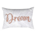 Axyaa Pink Geometric Stripes Pillow Cover for Home Decor and Living Room