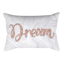 Axyaa Pink Geometric Stripes Pillow Cover for Home Decor and Living Room