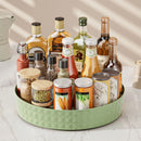 Axyaa 360° Spice Rack & Bathroom Cosmetic Tray - Kitchen Bedroom Storage Solution
