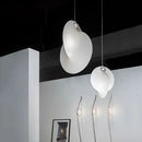 Axyaa Nordic Silk Pendant Chandelier for Dining Room, Hotel, and Home Decor