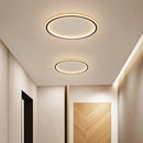 Axyaa Nordic LED Ceiling Chandelier with Remote Control for Bedroom Livingroom Aisle Balcony