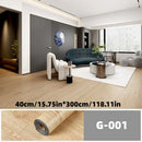 Axyaa Wood Grain Peel and Stick Flooring Tiles, Removable Sticker, 118'' X 15.7''