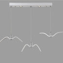 Axyaa Seagull Resin Chandelier - Nordic Creative Bird Shape LED Lighting