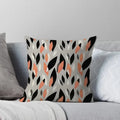 Gray Geometric Style Pillow Cover for Home Decor - Axyaa