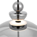 Axyaa Nordic Glass Chandelier: Modern Lighting for Dining Tables, Kitchen, Bars & Indoor Spaces