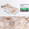 Axyaa Wood Grain Peel and Stick Flooring Tiles, Removable Sticker, 118'' X 15.7''