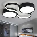 Axyaa Gold Luxury Style LED Ceiling Light for Bedroom - Nordic Modern Design