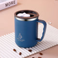 Axyaa 500ml Stainless Steel Vacuum Flask Coffee Cup Insulated Thermal Water Bottle