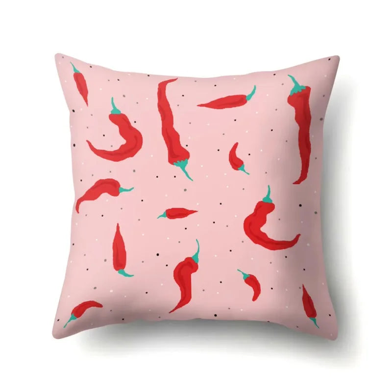 Axyaa Cartoon Abstract Scene Cushion Cover 45x45cm