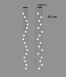 Axyaa Modern LED Chandelier Pendant Lights for Indoor Dining Room Lighting