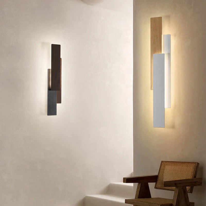 Axyaa Nordic LED Wall Lamp for Home, Bedroom, Living Room, Study - Creative Indoor Lighting