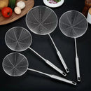 Axyaa Stainless Steel Mesh Colander Skimmer for Kitchen Strainer and Cooking