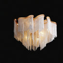 Axyaa Modern Tassels Ceiling Chandelier Chain Light for Home Decor