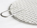 Axya 304 Stainless Steel Round BBQ Grill Mesh with Handle
