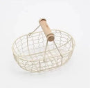 Axyaa Handheld Small Basket for Creative Food Display