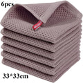 Axyaa Ultra Soft Microfiber Kitchen Dishcloth - Absorbent & Thick Magic Cleaning Towel