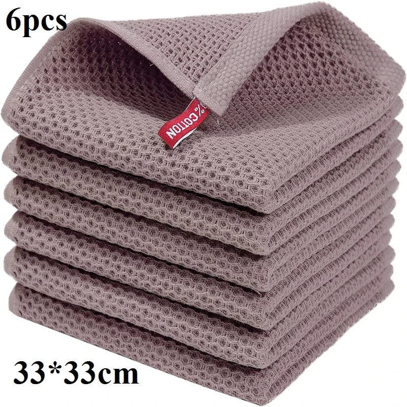 Axyaa Ultra Soft Microfiber Kitchen Dishcloth - Absorbent & Thick Magic Cleaning Towel