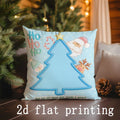 Christmas Funny Print Pillow Covers by Axyaa - Sofa Bedroom Car Cushion Cover